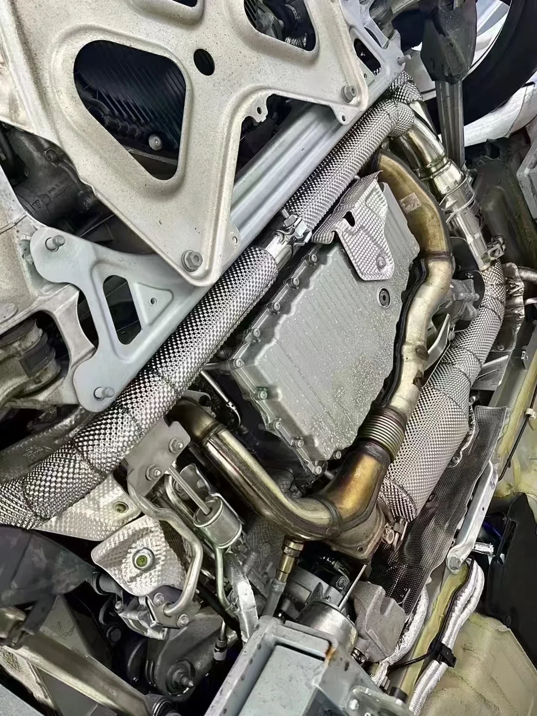 ACE Hochleistungs-Downpipe für Porsche 718 Cayman Boxster 982 2.0T - Auspuffkrümmer aus SUS304 Edelstahl mit Hitzeschutz – Detail 14