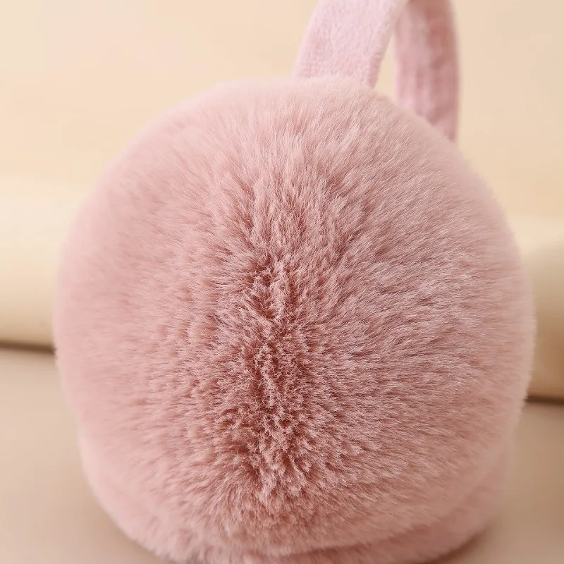 الصلبة لينة أفخم الأذن الدفء الشتاء غطاء للأذنين للنساء الرجال موضة في الهواء الطلق إيرفلاب حماية الأذن يفشل غطاء للأذن #5