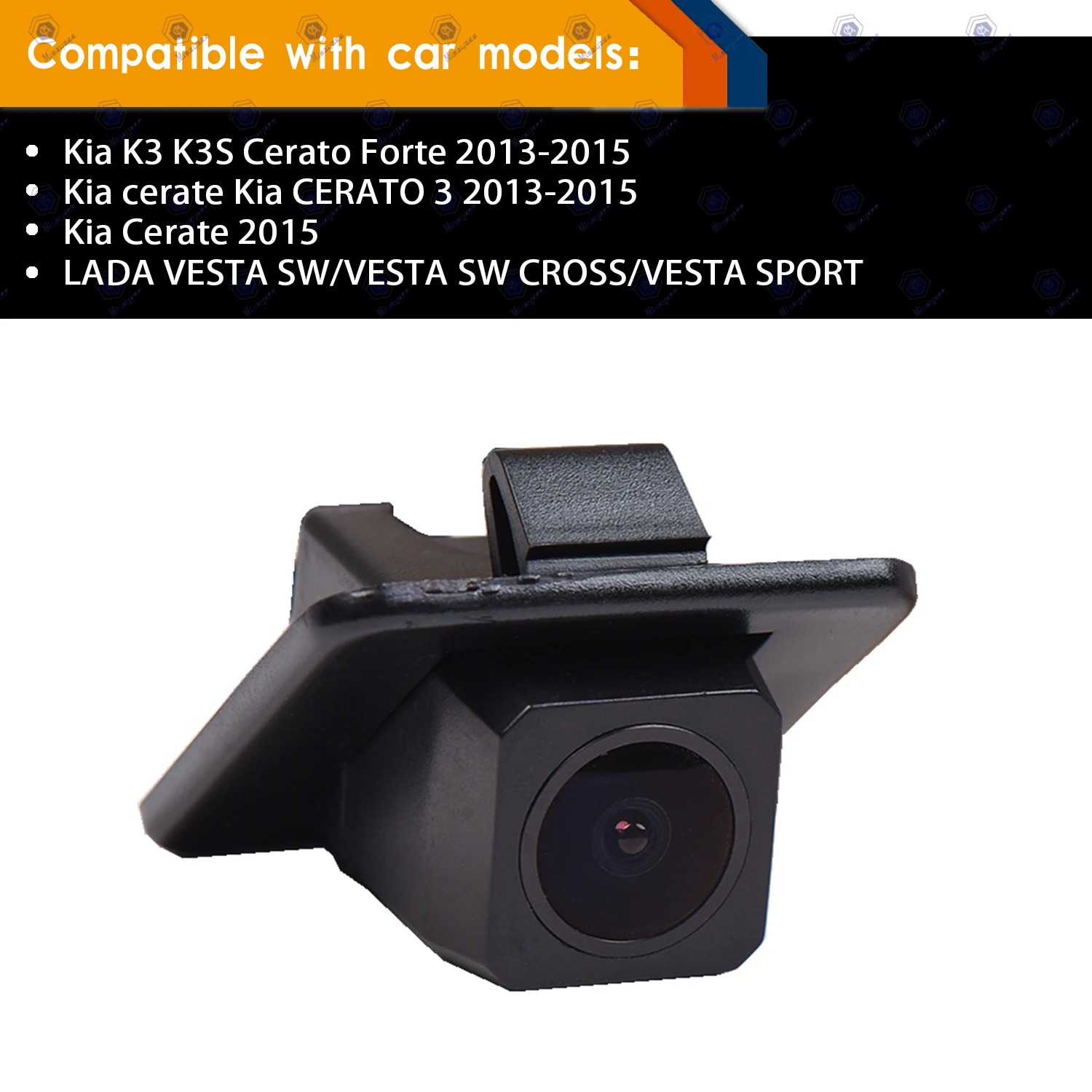 HD 1280x720p Reversing Camera Night Vision Waterproof Rear View Backup Camera for Kia K3 K3S Cerato Forte 2013-2015