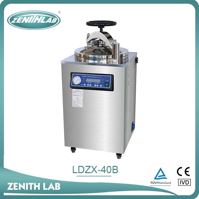 Zenith Lab High Precision Instrument Automatic steel sterilizer LDZX-100B Hand wheel translation type quick opening structure