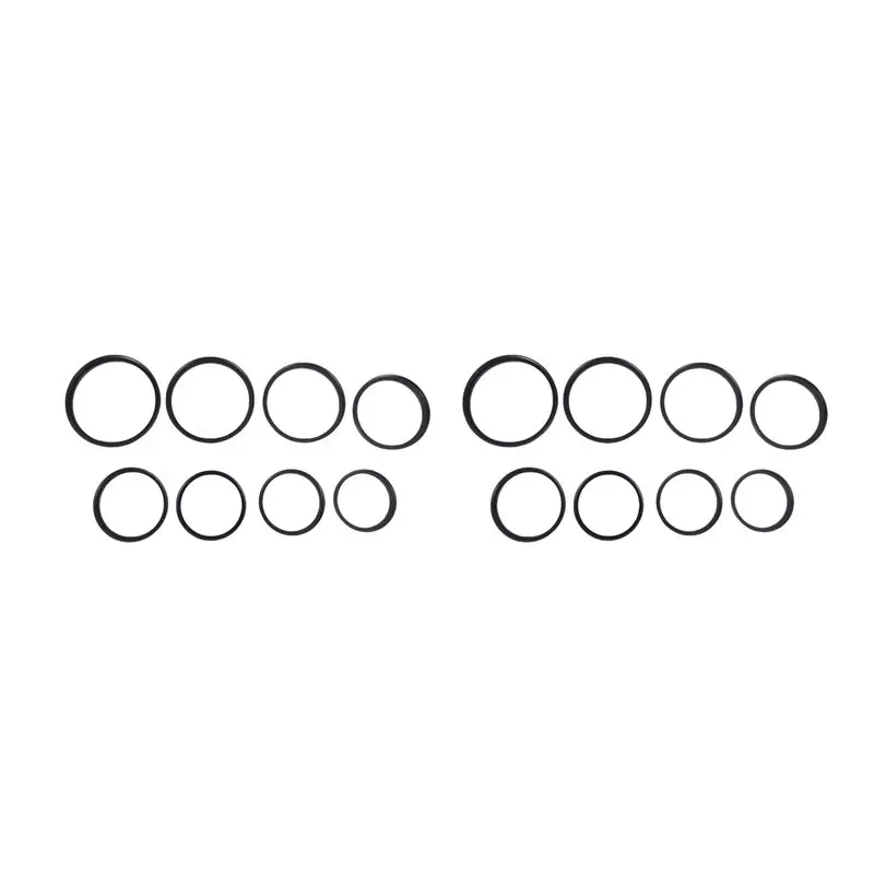 Winter Essential 16 Pieces Step-Up Adapter Ring Set,Includes 49-52Mm, 52-55Mm, 55-58Mm, 58-62Mm, 62-67Mm, 67-72Mm, 72-77Mm, 77-8