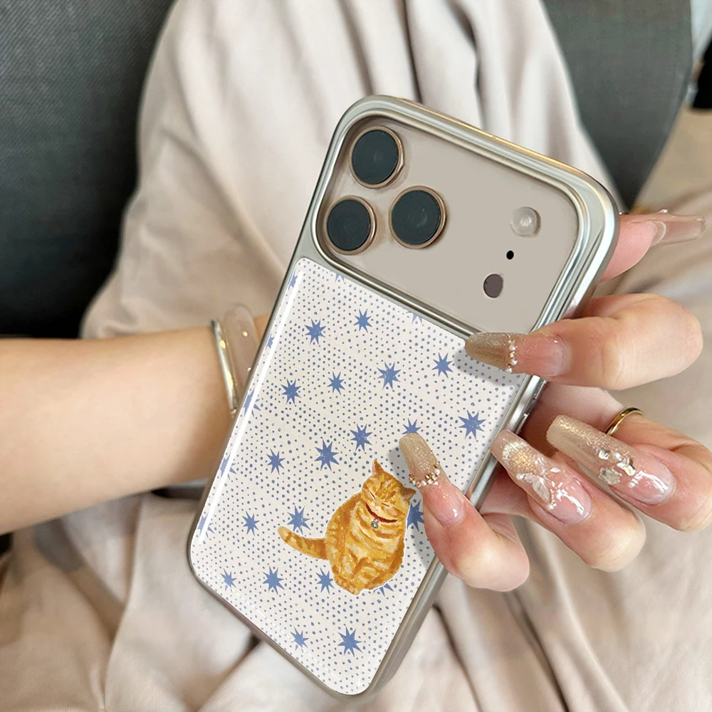 Polka Dot Katze Drop Glue INS Hülle für iPhone 15 17 13 Pro Max Phone 11 12 13 17 ProMax 14 15 16 Plus Hüllen Stoßfest Niedliche Coque – Detail 12