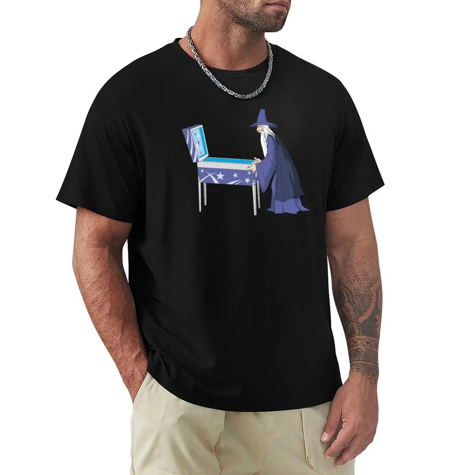 Pinball Wizard T-Shirt Plus Size Summer Casual T-Shirt