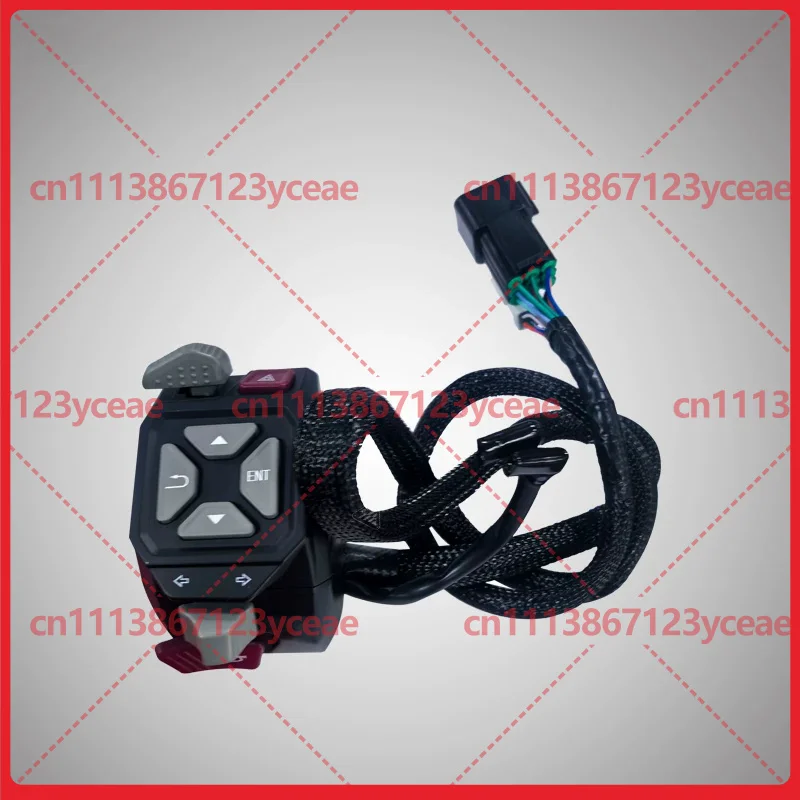 For VOGE DS900X Custom‑Fit Handle‑Bar Multi‑Function Switch Unit Control Lever Assembly Motorbike Trim Part