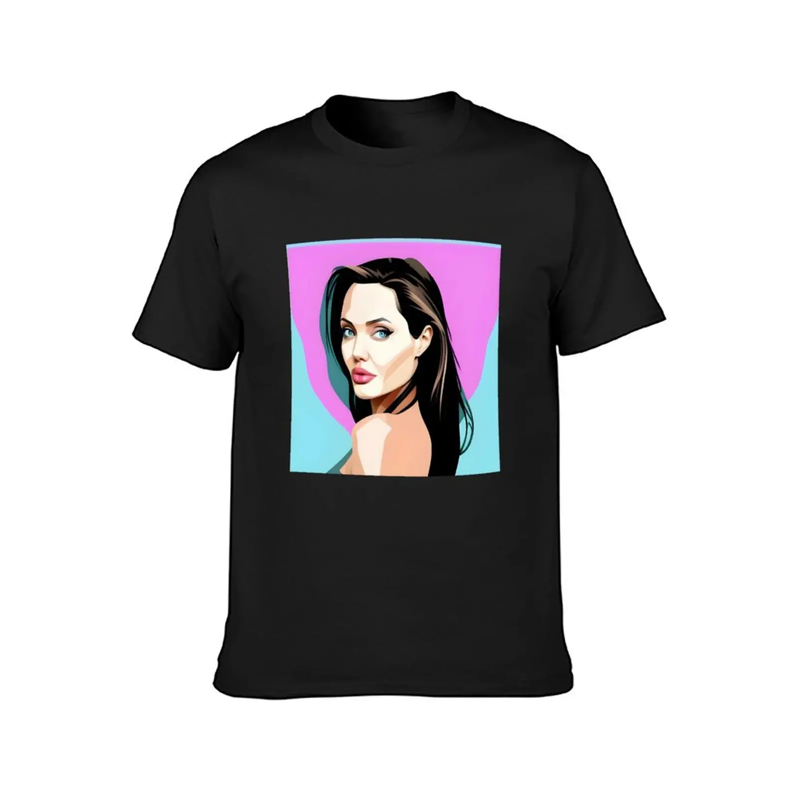 Angelina Jolie - Iconic Beauty T-Shirt cute clothes quick-drying mens workout shirts