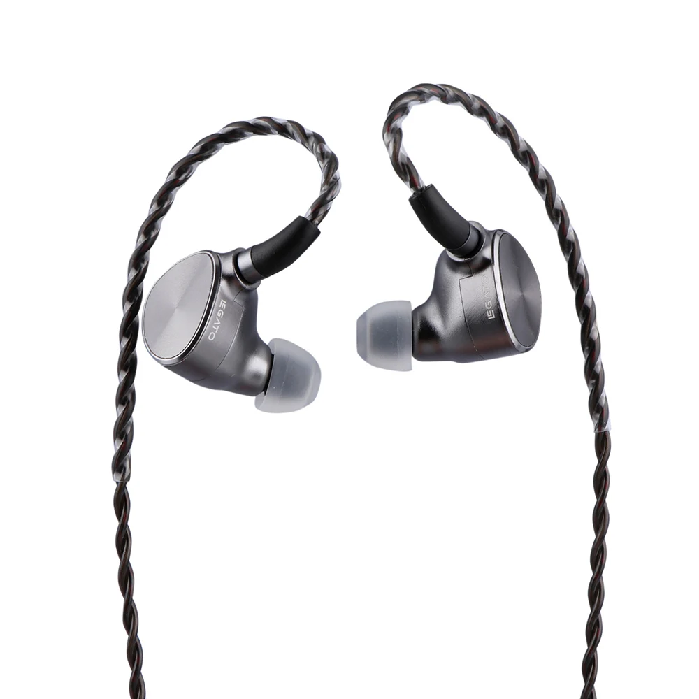 7Hz Legato 2DD HiFi In Ear Monitor Dual Dynamic Driver Earphone IEM Hifi Music Audiophile with Detachable OCC 0.78mm 2Pin Cable