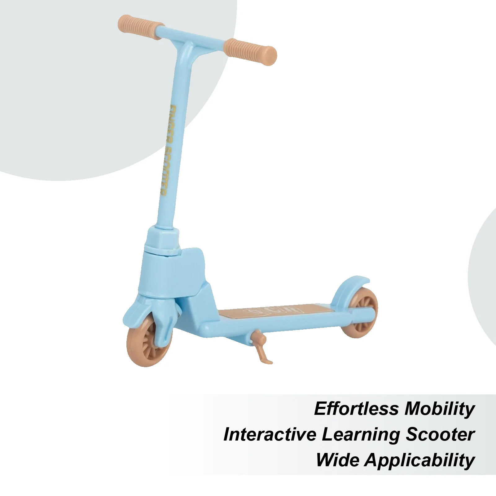 

Finger Scooter Two Wheel Foldable Non-Slip Desk Gadget Fingertip Scooter for Kids Party Home School Travel Fidget Entertainment