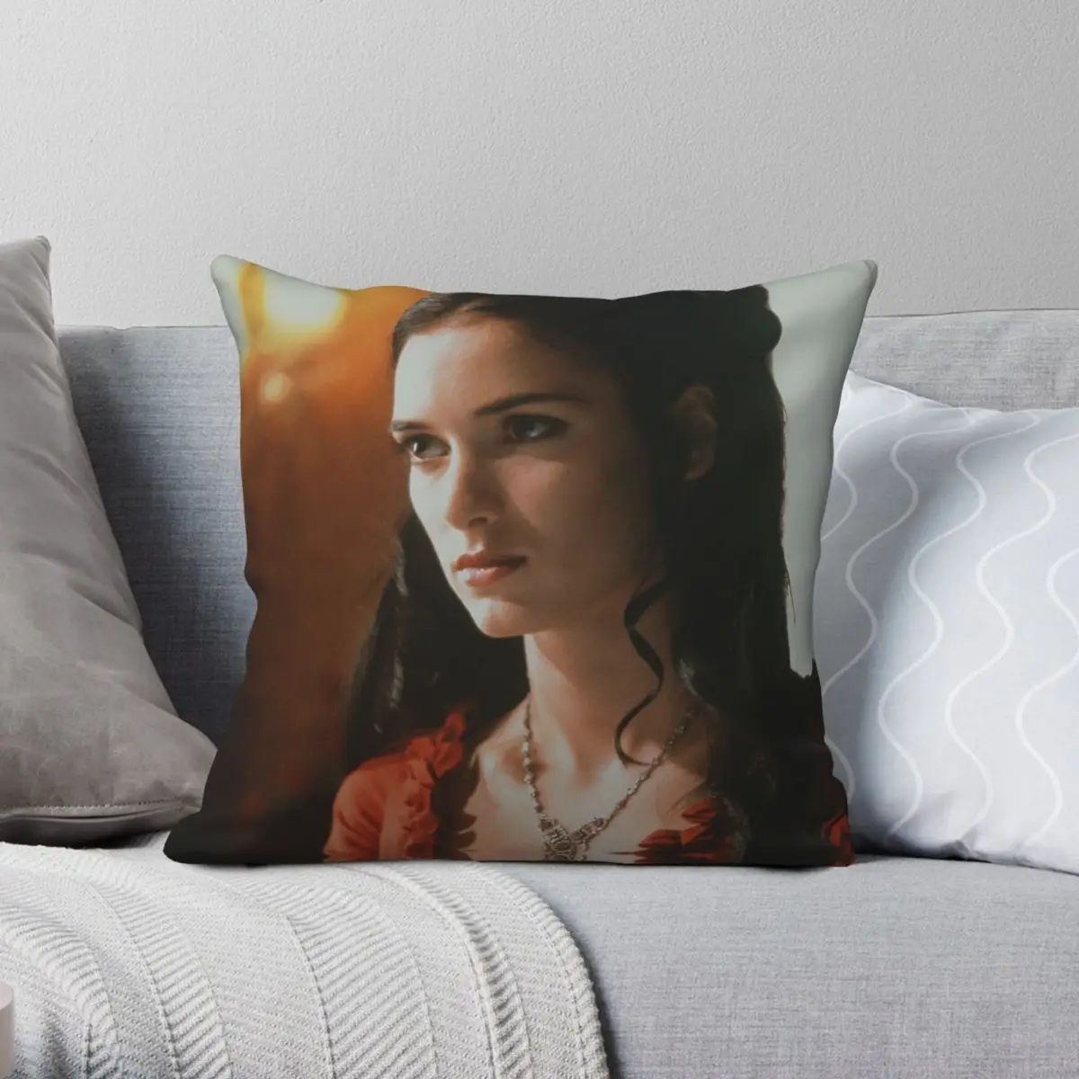 

Bram Stoker's Dracula Winona Ryder Square Pillowcase Polyester Linen Velvet Pattern Zip Decor Pillow Case Home Cushion Cover