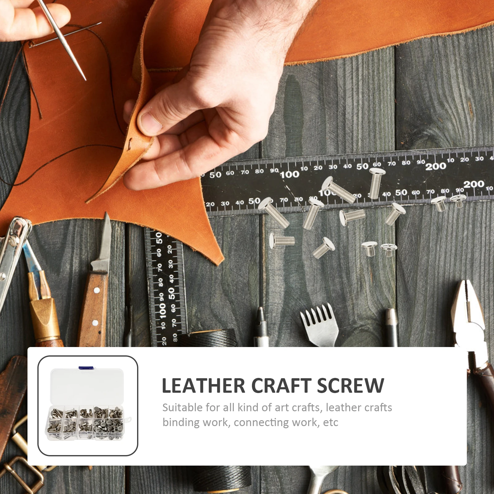 Stainless Steel Rivets Scrapbook Binding Post Screw Craft Photo Album Wet Environment Office Equipment H made Products