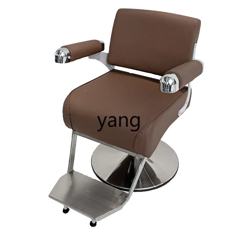 

Yjq Hair Salon Chair Internet Celebrity Trendy Shop for Hair Salon High-End Barber Shop Rotatable Lifting Stool