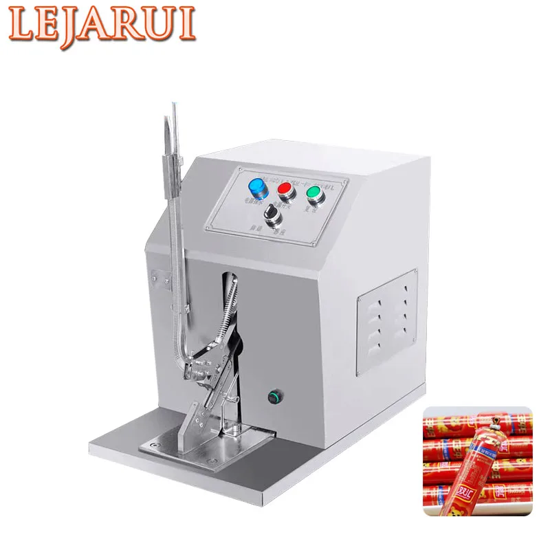 

Electric Induction Ham Sausage Buckle Machine, Bread Bag Foot Pedal Sealing Clock In Machine