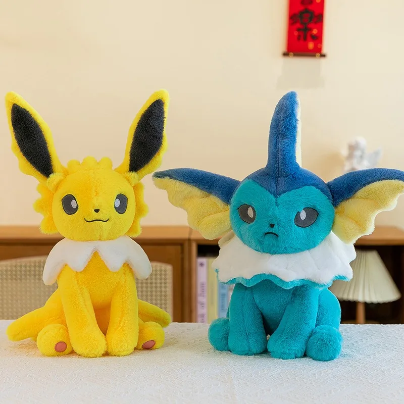 80 cm große Pokemon Dampf auf Jolton Cartoon Anime Plüsch Puppe Plüschtiere Kissen Ornamente Kinder Weihnachtsgeschenke