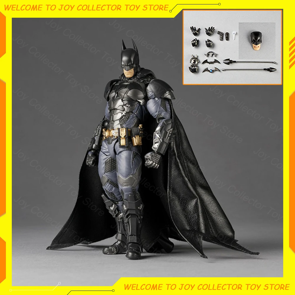 

Kaiyodo Batman Arkham Knight Amazing Yamaguchi Revoltech Batman Anime Action Collection Remastered Version Figure Model Toy Gift