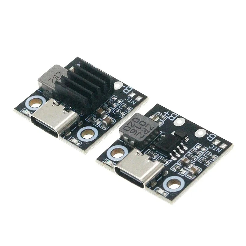 1S 5V 2.8/3.6A Lithium Battery Charge Module Boost Power Board Type-C Interface Over Charge Over Temperature Multi-protection