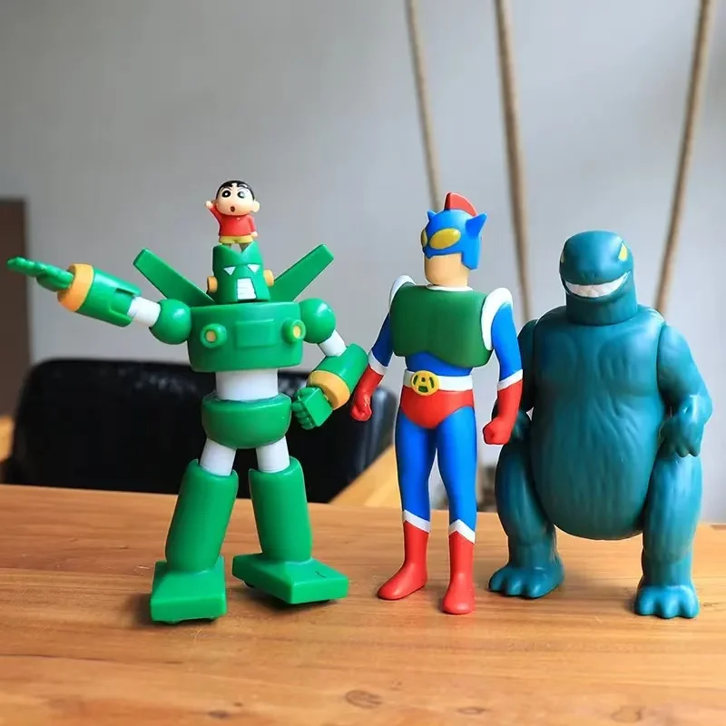 Мультфильм аниме карандаш Шин Чан приклад динамический Супермен голый приклад монстр орнамент ручной работы модный милый подарок