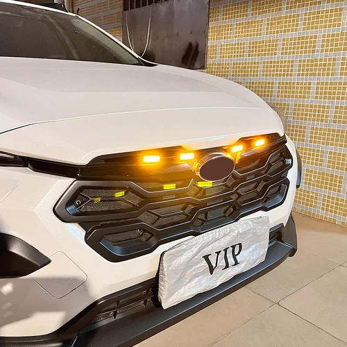 Imagen 2 del producto Lámpara de red media para coche Subaru Crosstrek/ WRX /XV/ Outback 4LED Flash Mid-Net Clip luz de advertencia de circulación diurna ámbar