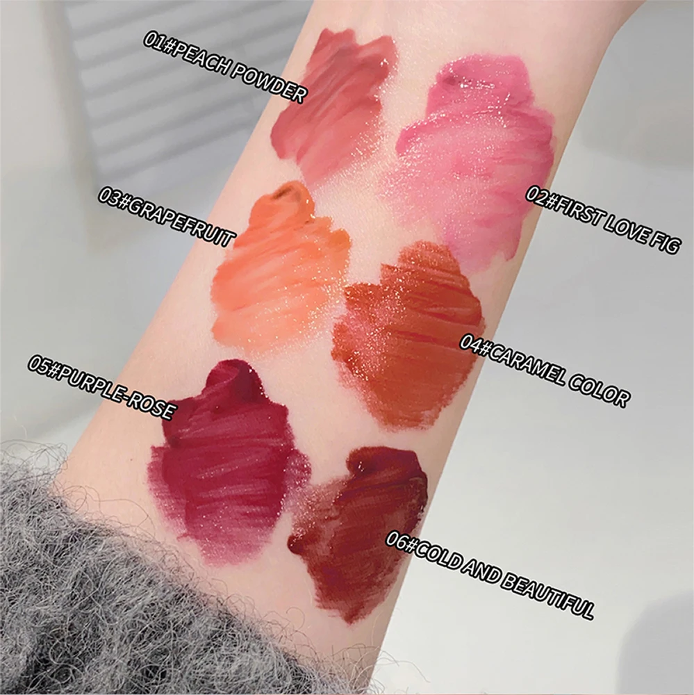 Gege bear Light Mirror Color Hydrating Lip Gloss Hydrating Mirror Moisturizing Lip Gloss Set for Young Girl