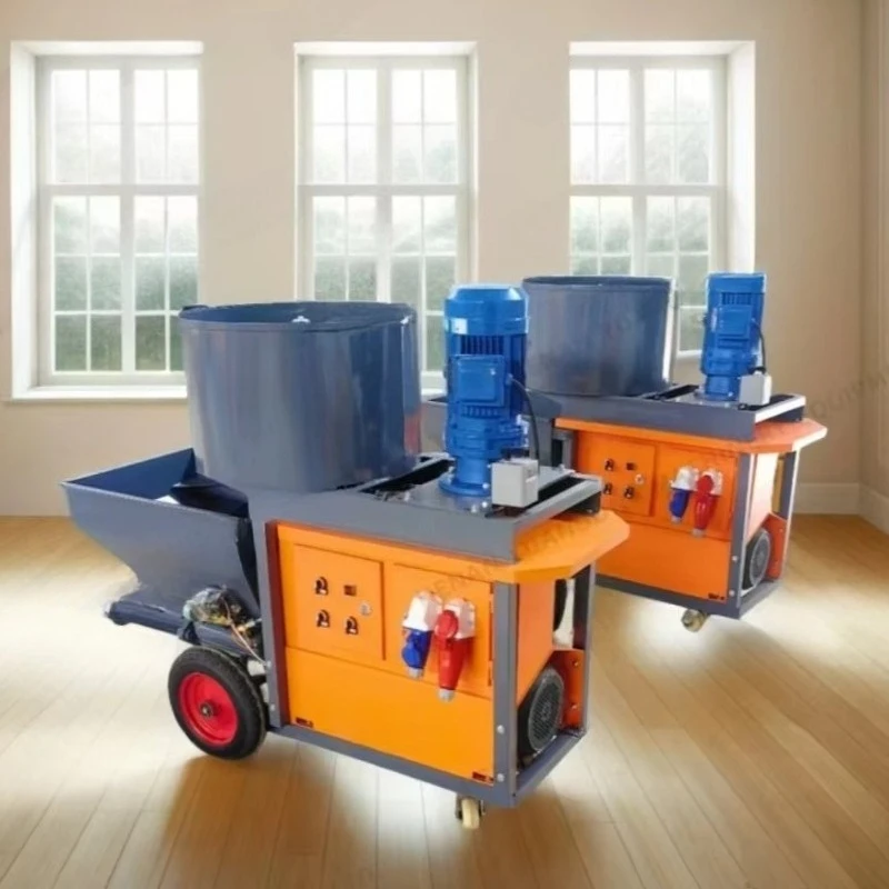 

Электрический распылитель/дизельный двигатель, штукатурная машина, распылитель цементного бетонного раствора, мобильная строительная машина для шпаклевки стен