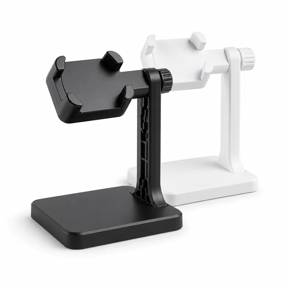 Universal Smart Watch Stand Holder Charging Dock Compatible with Multiple Models Adhesive Retractable Stand Storage Included