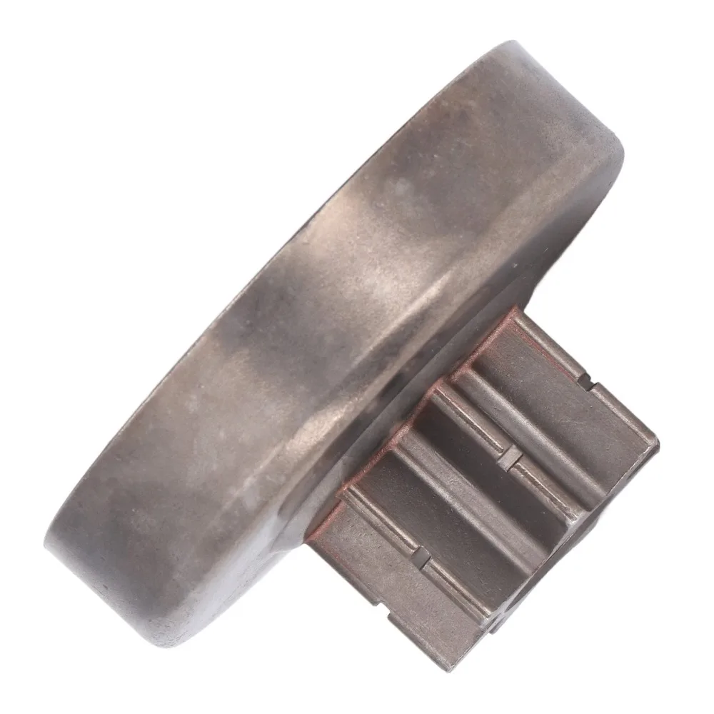Durable 7 Teeth Clutch Drum Sprocket Iron Round Chain Sprocket Silver Easy to Install Clutch Drum Assembly for STIHL 038 MS380