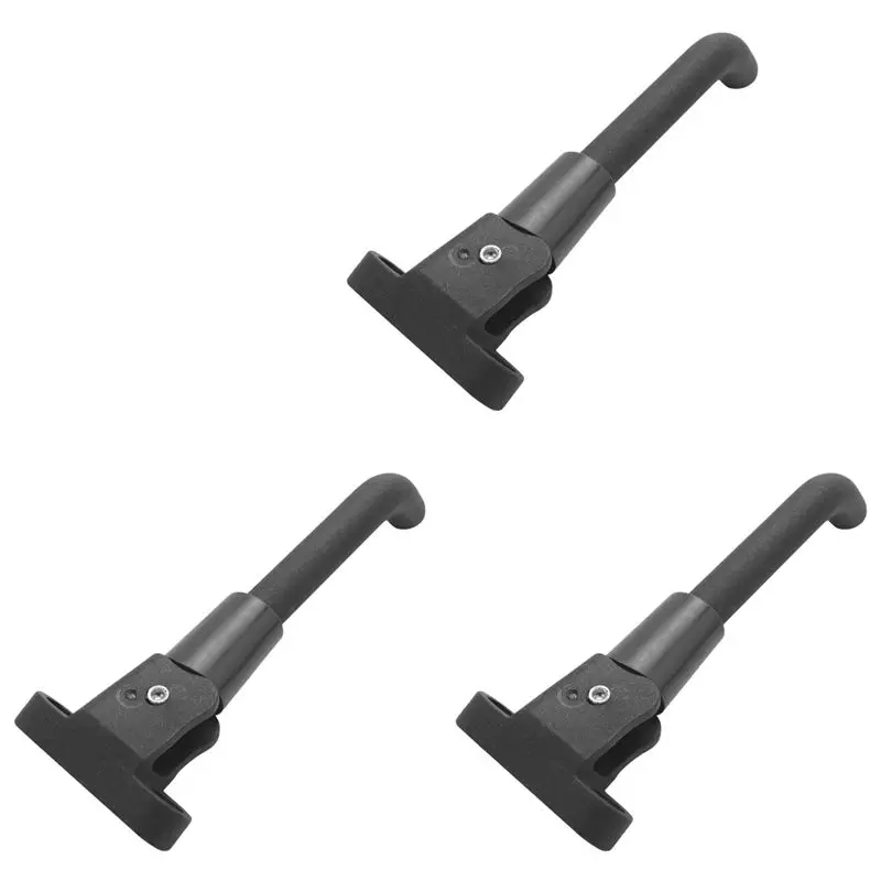 

3X Scooter Parking Stand Kickstand For Mijia M365 Electric Scooter Skateboard Accessories Tripod BLACK-A08Q