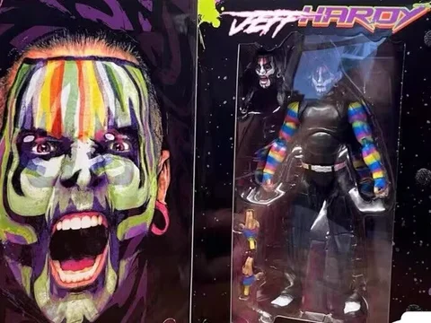 tOY MODEL Jeff Hardy  car model kit UV curing printing tamiya kyosho carisma GT24 SCX24 Hardy Jeff figure dolls