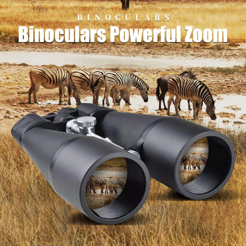 25-55x80 Telescope Binoculars FMC Coating Bak4 Prism  IPX4 Waterproof For Hunting Concert Show Watching Bird Watching