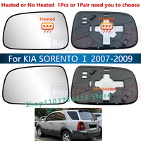 Para KIA SORENTO 2007 2008 2009 espejo retrovisor lateral/87611-3E600 3E650/lente de espejo retrovisor/accesorios de coche