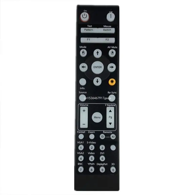 Projector Remote For Optoma EH505 X600 X605 BR541 BR561 W415 WU515 Models, Enhances Response & Sensitivity Dropship