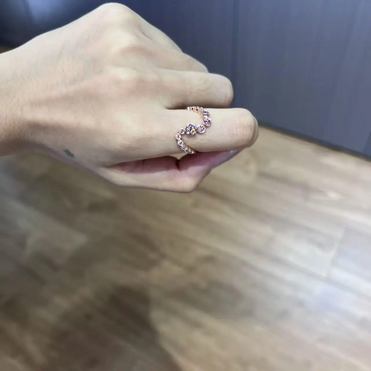 0.34ct Brilliant Lab Grown Diamond CVD 14K Gold Band Ring NGTC Certified Streamlined Designer Style  Wholesale