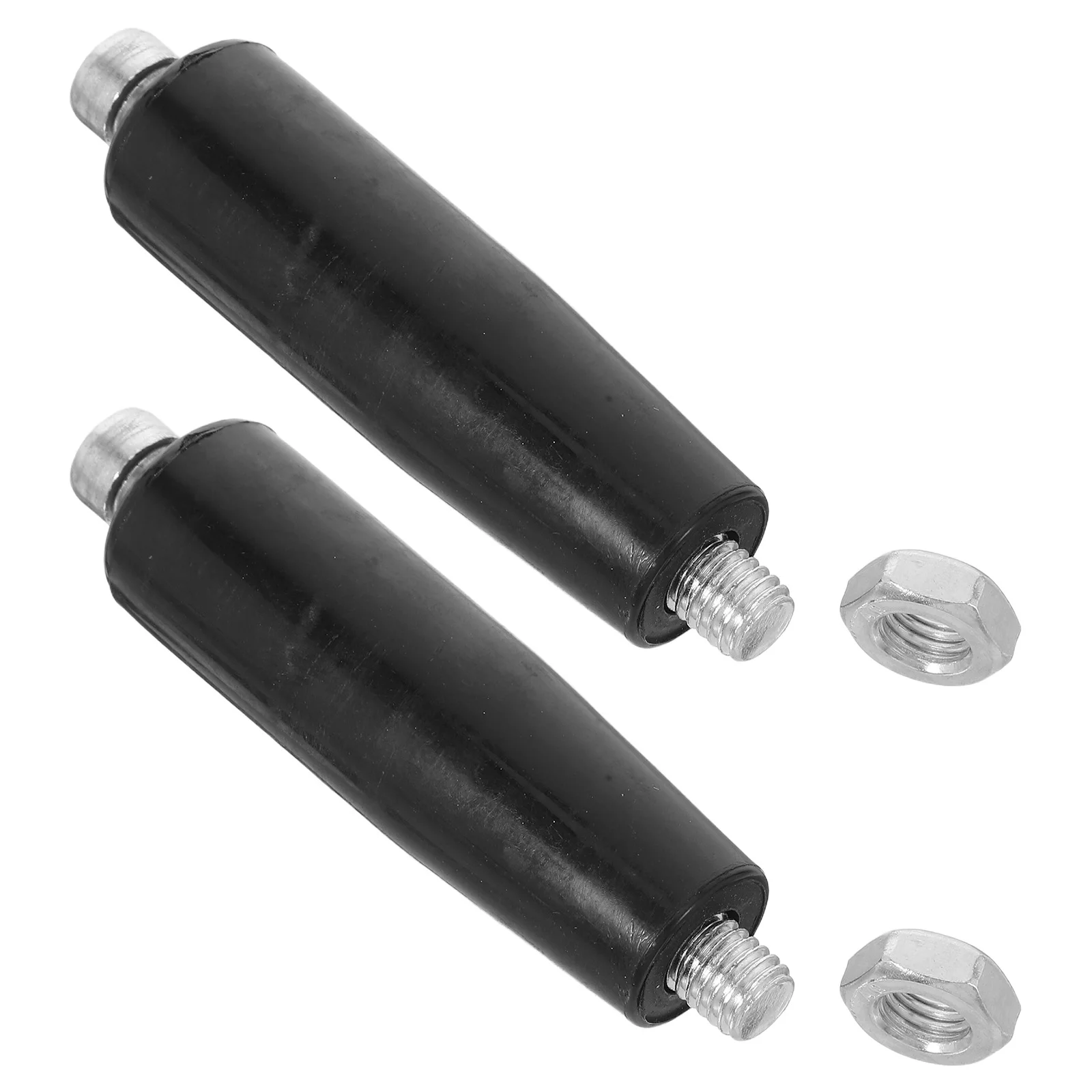 

2 pcs Manual Adjustment Handle Industrial Machine Clamp Iron Handwheel Crank Knob Precision Thread Compact Rotating Rod