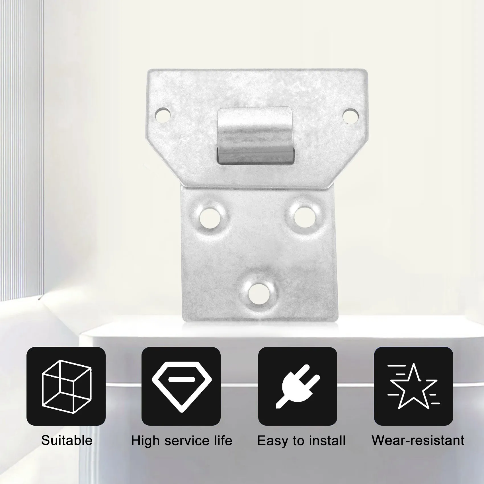 A11F-For Golf Cart 71610G01-71609G01 For EZGO Seat Hinge Bottom And Plate (1995-Up) TXT/Medalist Golf Cart