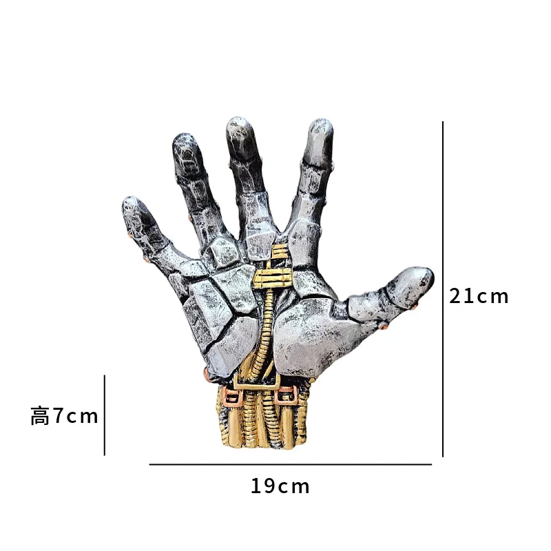 Creative new cyberpunk robot wall hanging room wall decoration arm resin handicraft ornament