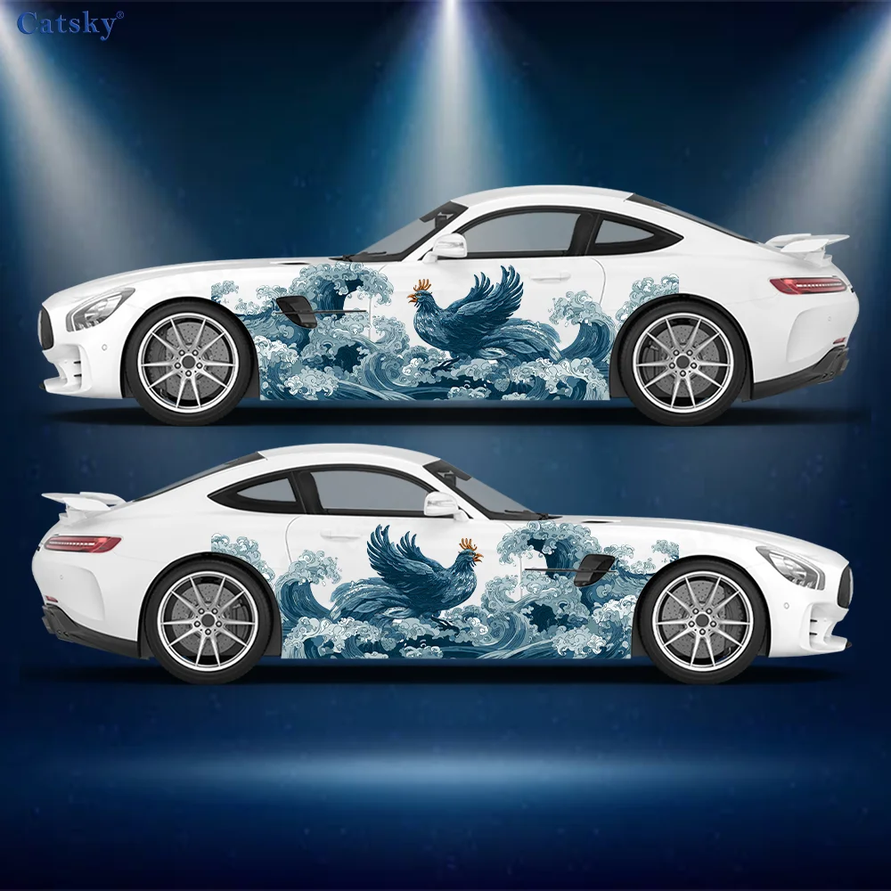 

Наклейки Fortune Phoenix, автомобильные виниловые наклейки, самоклеящаяся наклейка из ПВХ, подходит для грузовиков, внедорожников, украшения, автоаксессуары, подарок