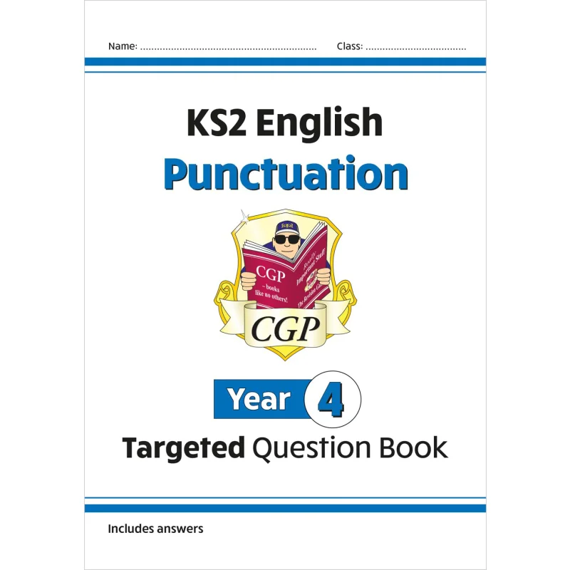 New KS2 English Year 4 Punctuation Targeted Question Book With Answers CGP Books Coordination Group Publications 9781782941248