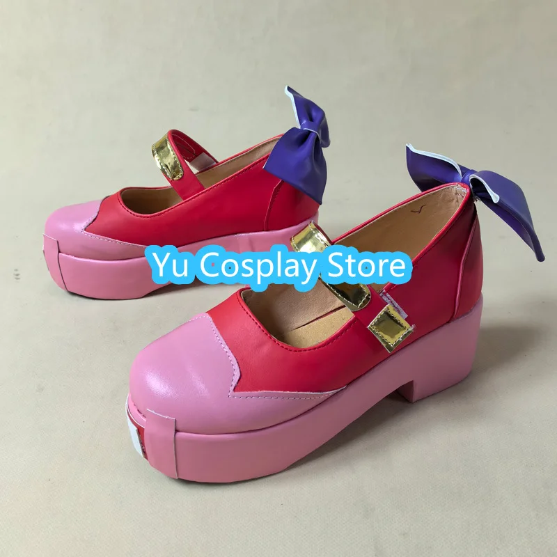 

Yu Cosplay Store Overwatch Kiriko Magical Girl Cosplay Shoes Anime Cosplay Shoes Boots Halloween Costumes Props