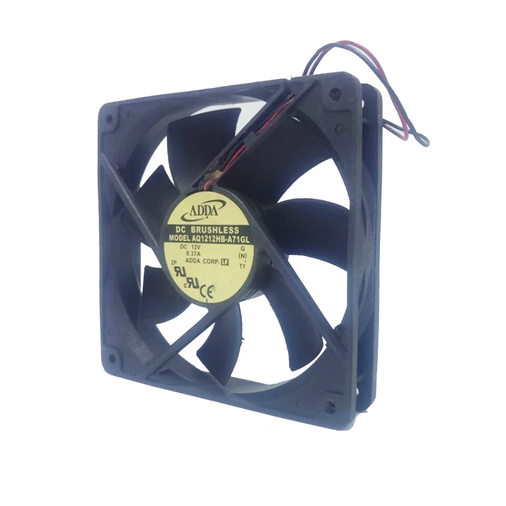 Per ventola di raffreddamento Server ADDA AQ1212HB-A71GL DC 12V 0.37A 12CM