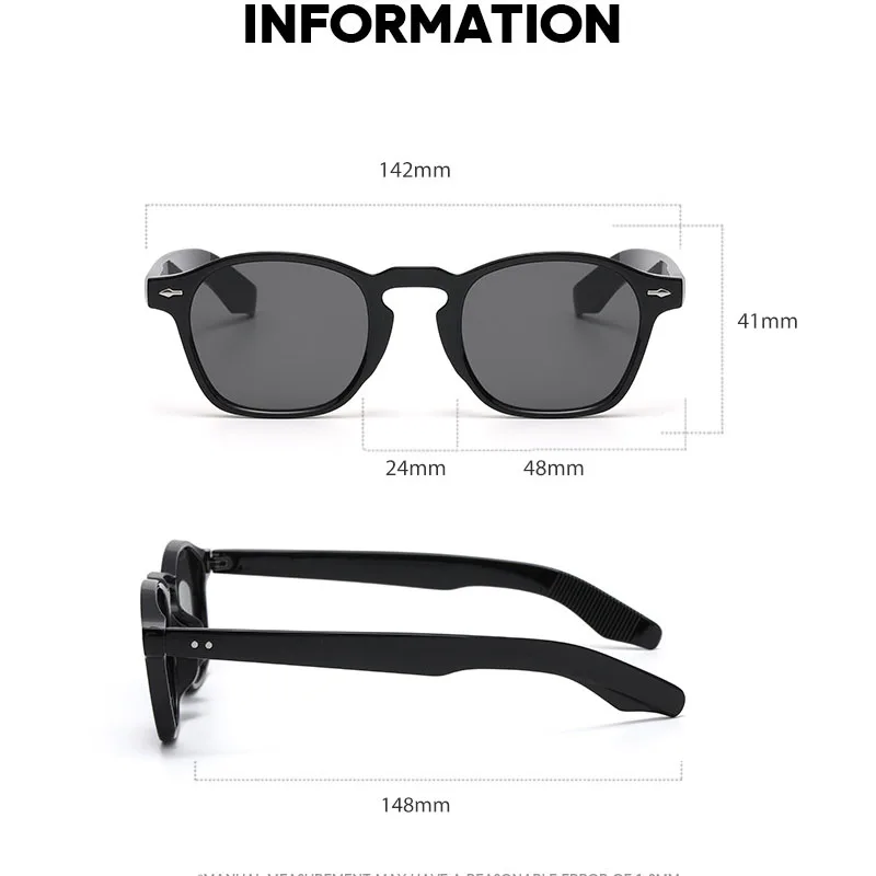 MIZHO Original Brand Design PC Frames Gradient Tiny Sunglasses Women High Quality UVB Brown oculos de sol masculino Eyewear Men