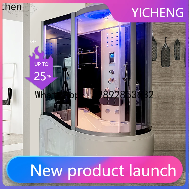 

integrated shower room with bathtub integrated household steam bathroom bathroom bathroom mobile glass door partition