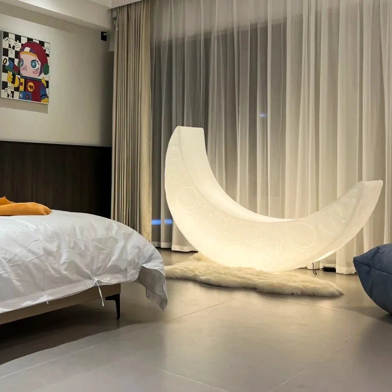 

Solar Light Emitting Diode Crescent Landscape Light Outdoor Waterproof Decorative Light Garden Garden Passage Holiday Display