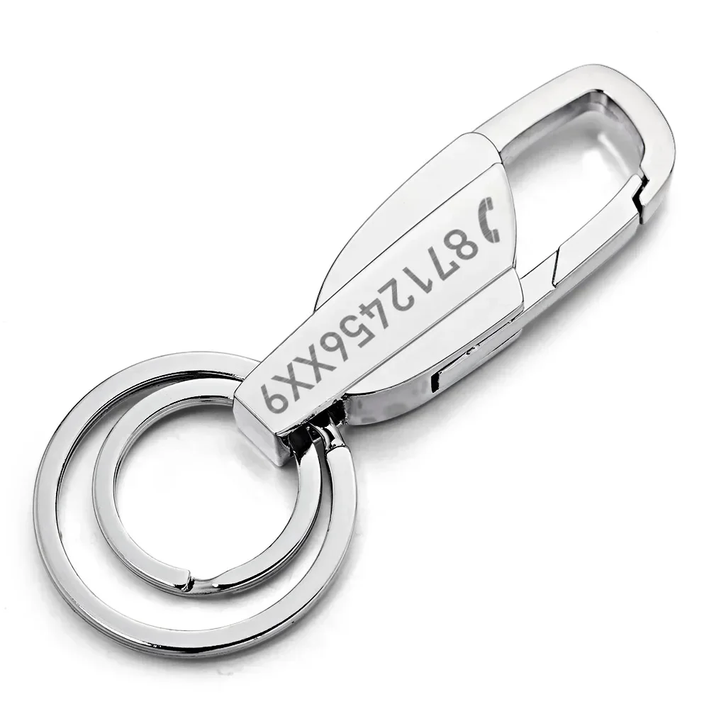 Personalized Custom Lettering Keychains with Engraving
