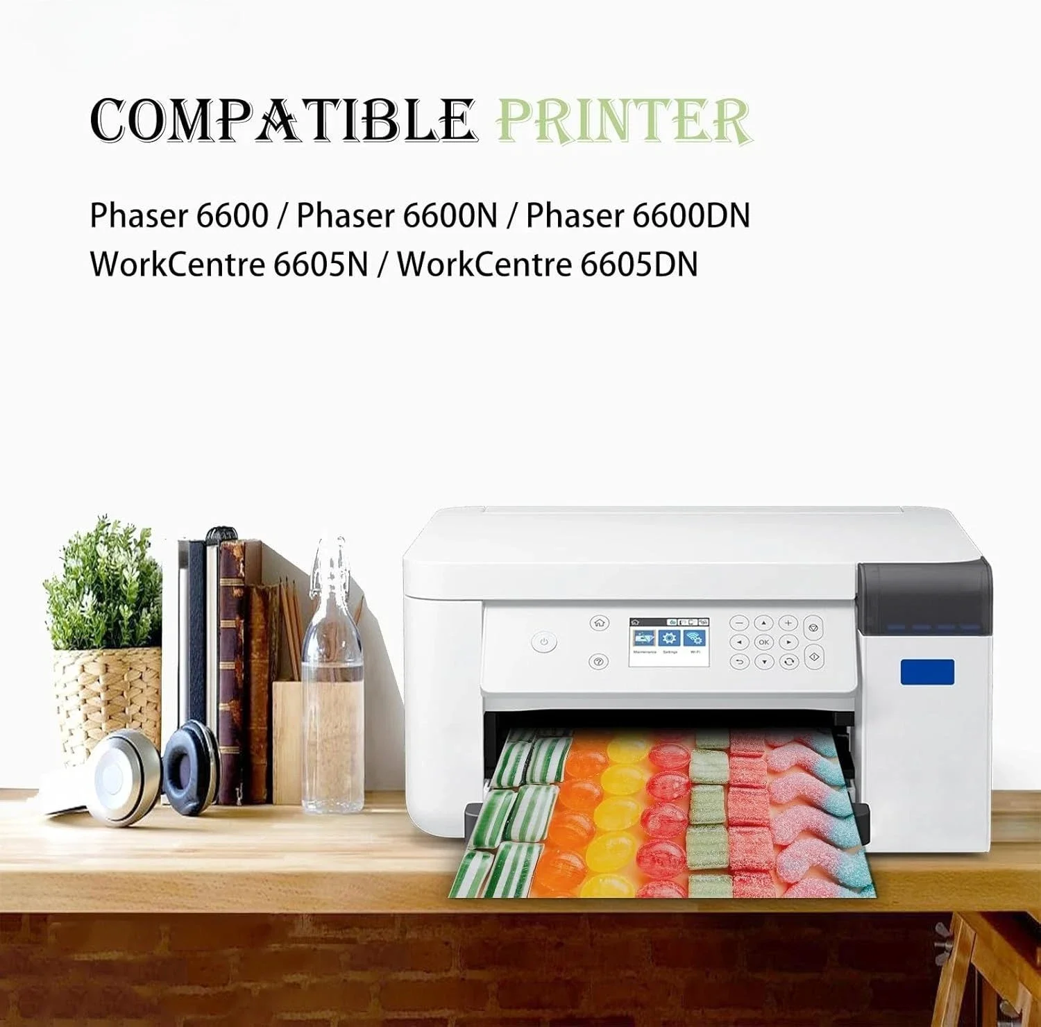 4PK High Yield Toner Set for Xerox Phaser 6600 WorkCentre 6605 106R02228