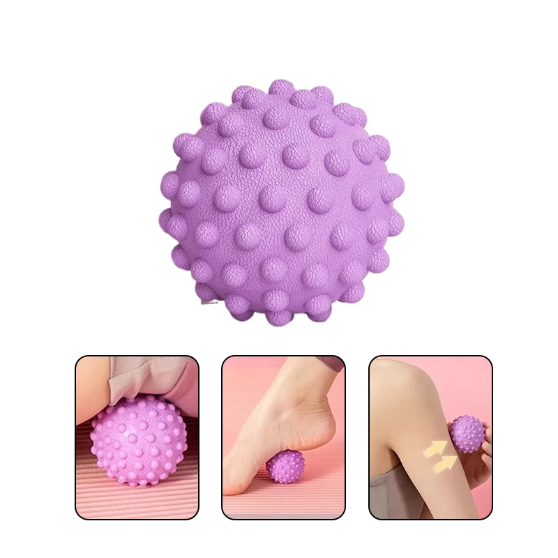 

‌Yoga Ball Massage Tool for Feet Back Peanut Shape Muscle Roller Trigger Point Release Pants Fitness Recovery Solid Massage Ball