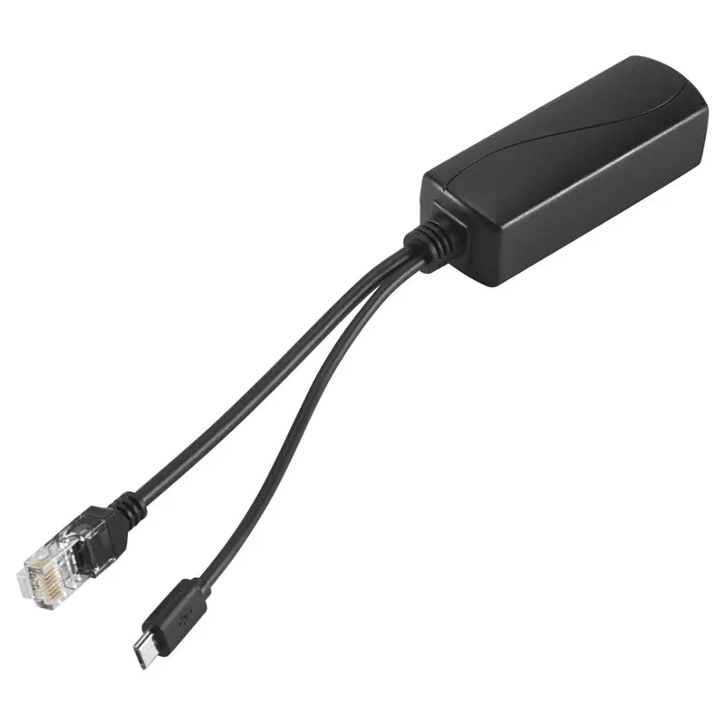 SQPP-Micro-USB POE Splitter 48V To 5V2A/3A Mini USB Power Supply National Standard With Smart Phone Charging