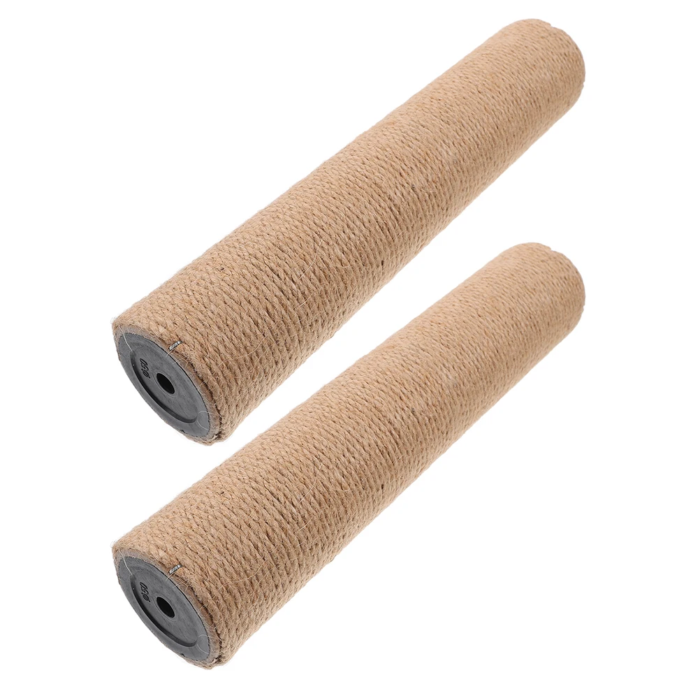

2 Pcs Replacement Cat Scratching Post Poles Posts Wall-mounted Tall Accessories Abs