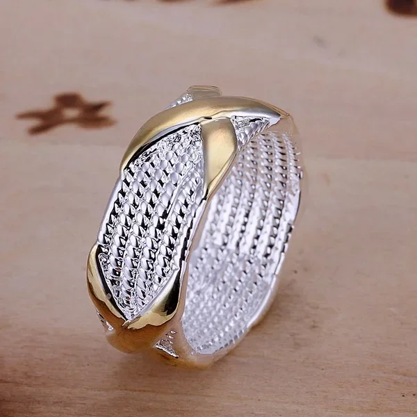 

Hot Sale Wholesale For Women Lady Wedding Beautiful Festival Gifts 925 Sterling Silver Ring Trendy Jewelry Free Shipping