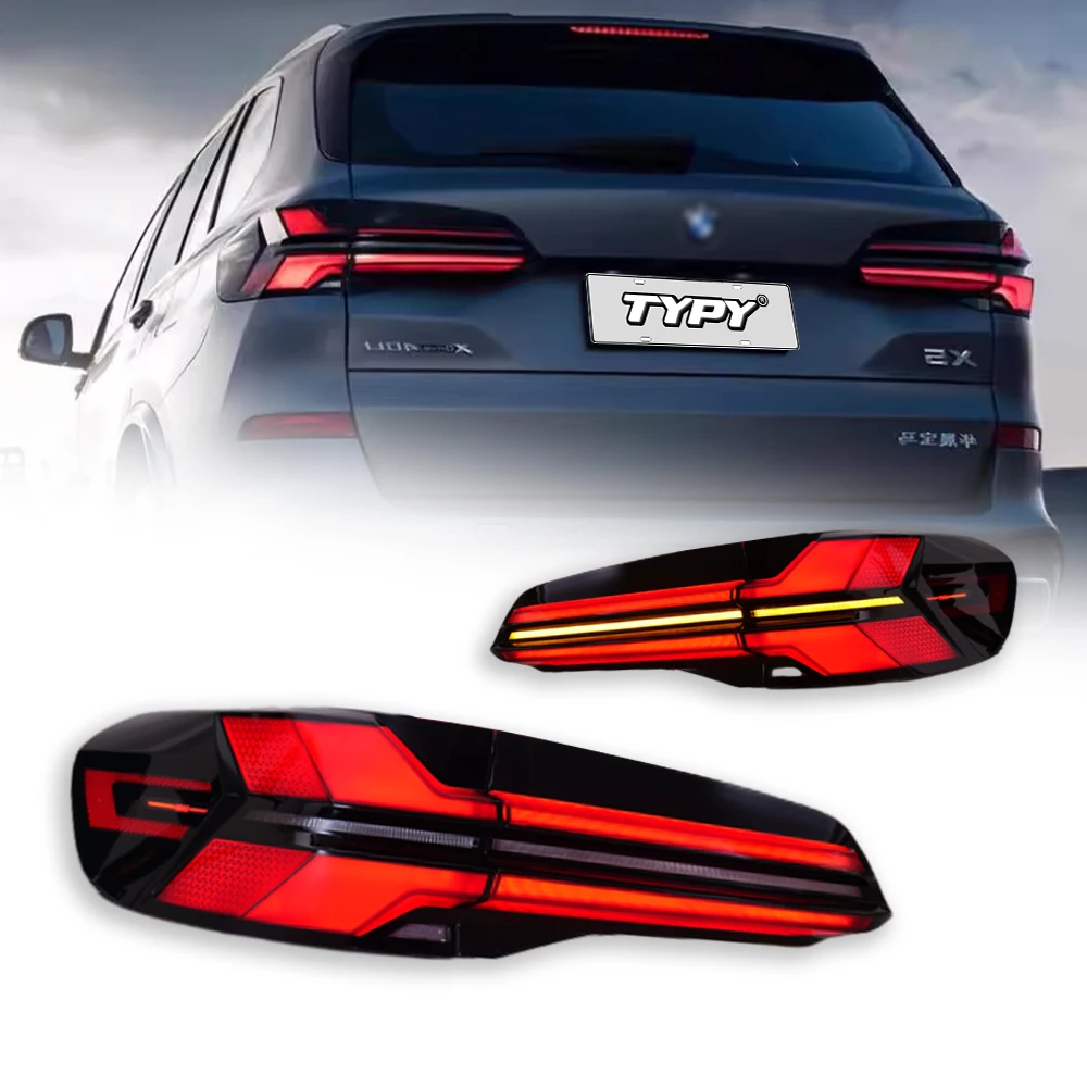 Car lights For BMW X5 Tail Light G05 Rear Lamps 2018-2022 Upgrade 2024 Style DRL Sequential Turn Signal