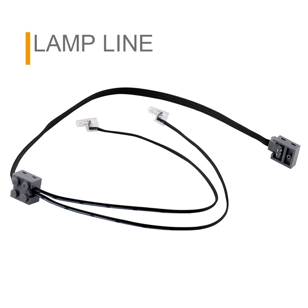 Bloques de construcción de funciones de potencia, tecnología de Motor MOC M técnica, 8883 caja de batería AA, interruptor de control de corriente 8881, 8869, 92906, 3648