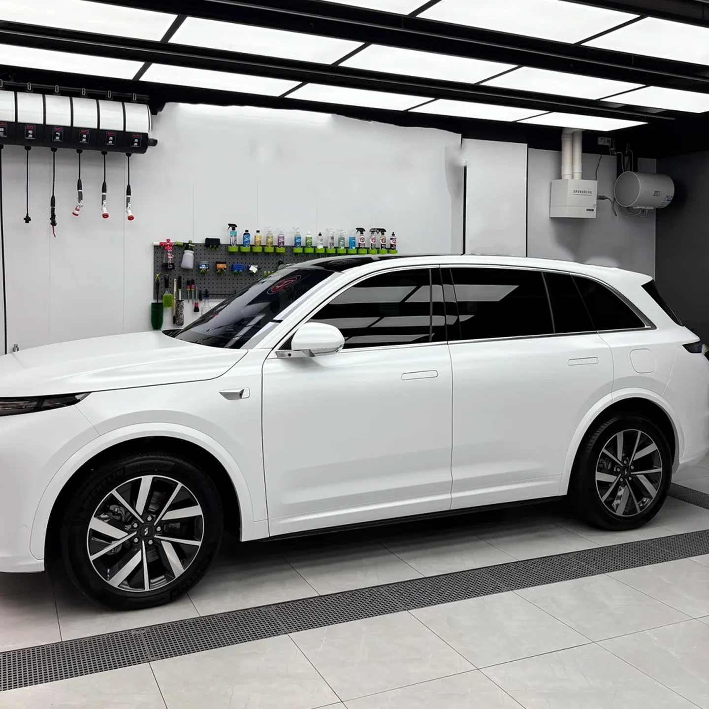 PET Matte Heavy Metal White Car Wrap Film Satin Vinyl Color Change Anti Scratch Bubble Free Factory Direct Supply Automotive Wra