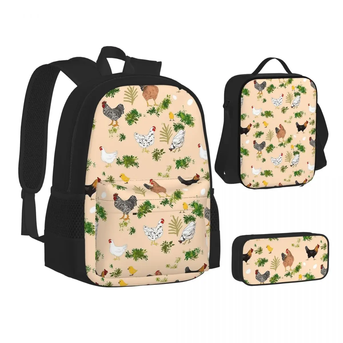 mochilas-con-patron-de-pollo-gallina-y-pollitos-mochila-para-ninos-y-ninas-mochilas-escolares-para-ninos-mochila-para-el-almuerzo-bolsa-para-boligrafos-conjunto-de-tres-piezas